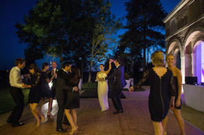 1405_Renata outdoor wedding_Chateau de Varennes_007_dancing party_encre noire_298
